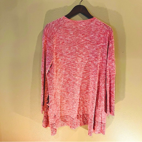 Madewell Ryder Summer Cardigan,Marled Pink,Open Front, NWT,size Small,Fall Comfy - Picture 3 of 10